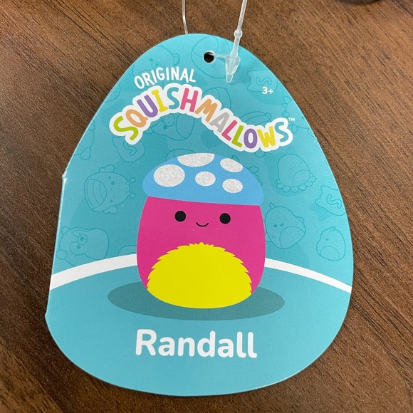NWT 3” Randall Squishmallow clip - Picture 2 of 3
